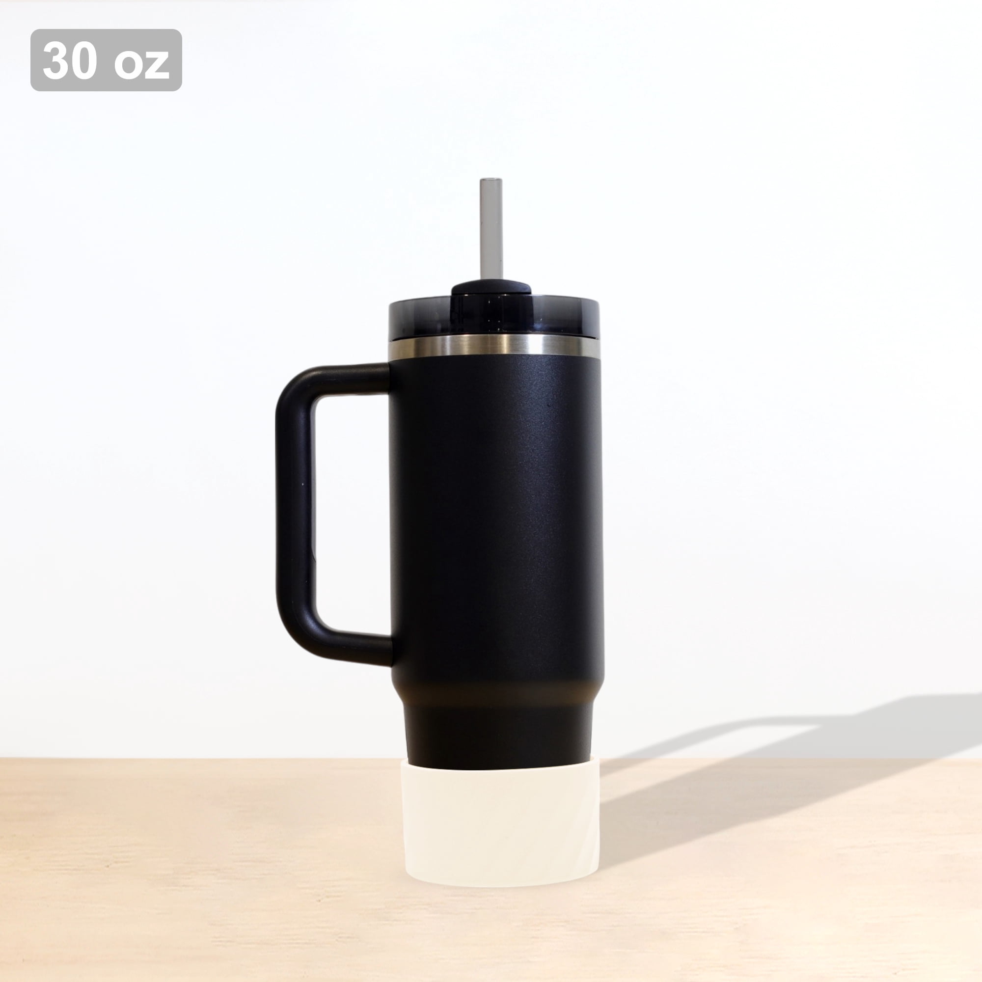 Unique Bargains 1Pc Protective Spiral Pattern Water Bottle Cover Beige
