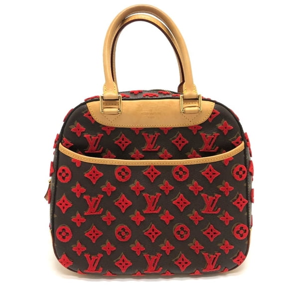 Pre-Owned LOUIS VUITTON M40922 Monogram 3D Tufftage Deauville Cube Handbag in Canvas,... (Fair)