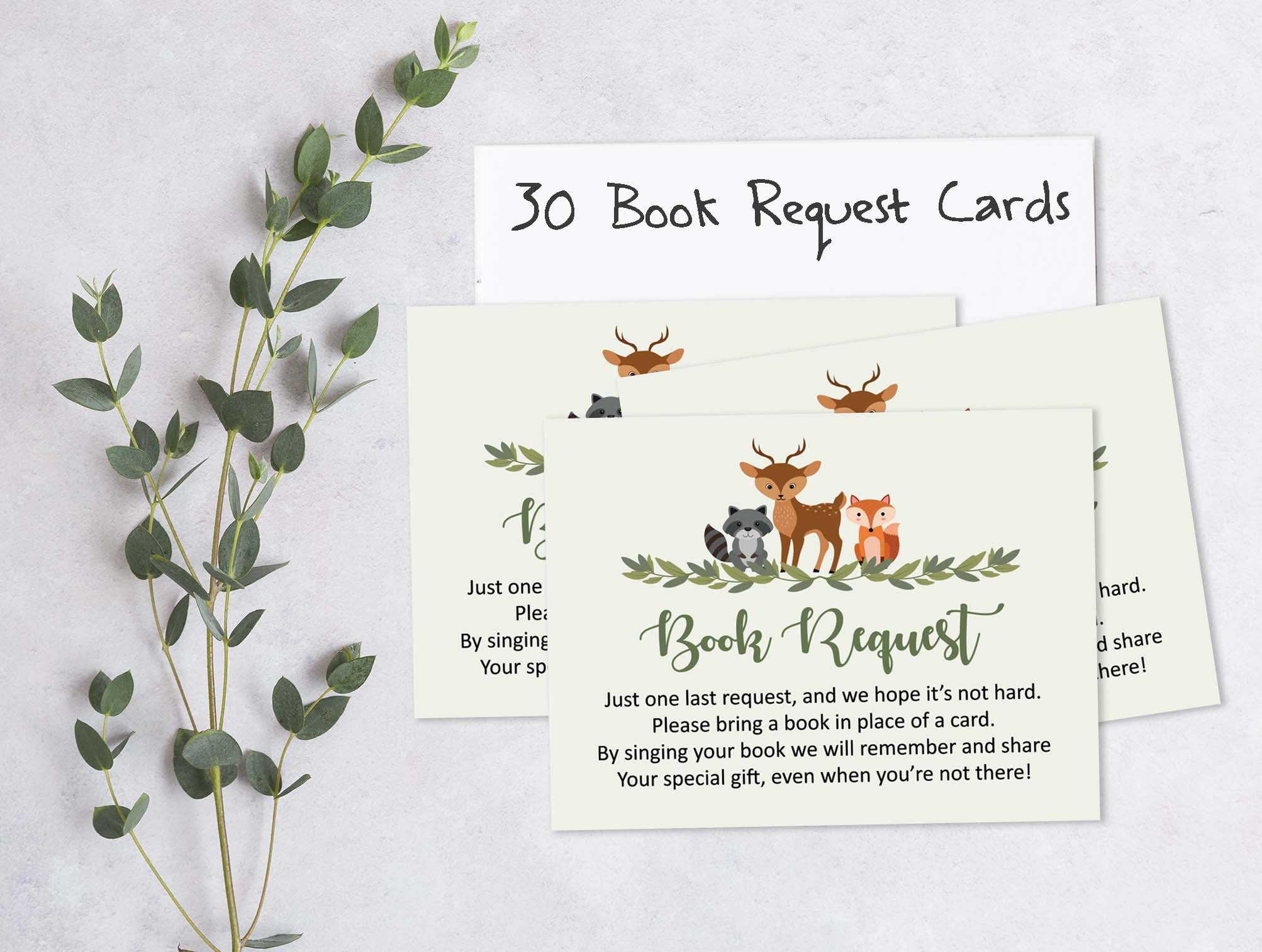 Inkdotpot Set Of 30Jungle Animals Baby Shower Invitations-Diaper Raffle Tickets And Baby Shower Book Request Cards Gender Neutral Invites Its A Boy Its A Girl