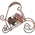 thumbnail image 1 of Casier à Vin pour Bouteilles Individuelles - Solution de Rangement Élégante, Style B, 1 of 7