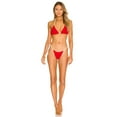 thumbnail image 4 of Frankies Bikinis FLAME Tia Jacquard Bikini Swim Bottom, US Large, 4 of 4