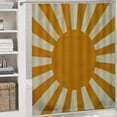 thumbnail image 6 of Orinice Sun Symbolism Bathroom Decor Set, Colorful Luxurious Graphic Print Polyester Fabric Fashion Shower Curtain with Hooks, Waterproof Bathroom Curtain for Home Bathtubs Decoration 36x72, 6 of 7