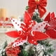 thumbnail image 4 of xihome Arreglo floral navideño de ginkgo con bayas de plstico, flores artificiales, caja de regalo, decoracin para centro de mesa navideño y escena de fiesta., 4 of 6