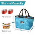thumbnail image 6 of Tirrinia Mothers Day Gifts for Mom, Large Insulated Lunch Bag for Women, Reusable Cooler Tote with Shoulder Strap, Leakproof Thermal Lunch Box for Work, Office, Picnic, Travel, 6 of 8
