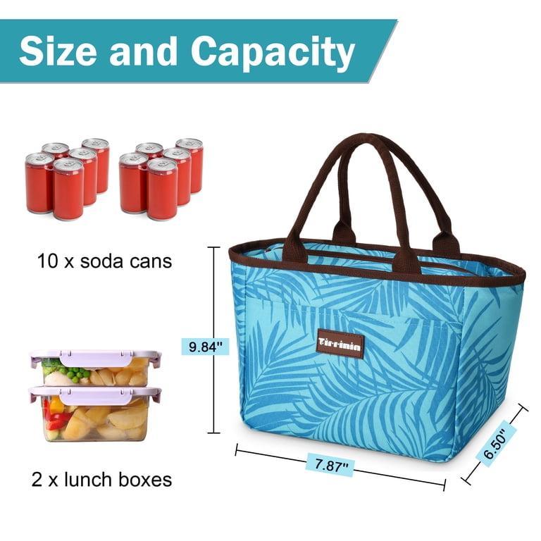 Tirrinia Insulated Lunch Bag for Women, Leakproof Thermal Tote photo 5