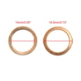 thumbnail image 3 of 14mm Inner Dia Copper Washers Flat Car Metric Sealing Gaskets Rings 20pcs, 3 of 3