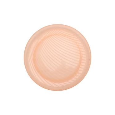Mainstays - Pink Round Plastic Swirl Pattern Plate, 10.5 inch