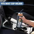 thumbnail image 6 of MUKOKO Glass Water Bottle, 32oz Sports Drinking Tumbler with Silicone Sleeve and Straw, 1 Cup 2 Lids, Blue, 6 of 6