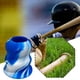 thumbnail image 5 of Funda para bate de béisbol, perillas para bate de sóftbol, cono cónico para sóftbol de lanzamiento lento, funda de silicona para bate de béisbol, bandas absorbentes para un mejor agarre y protección, 5 of 7