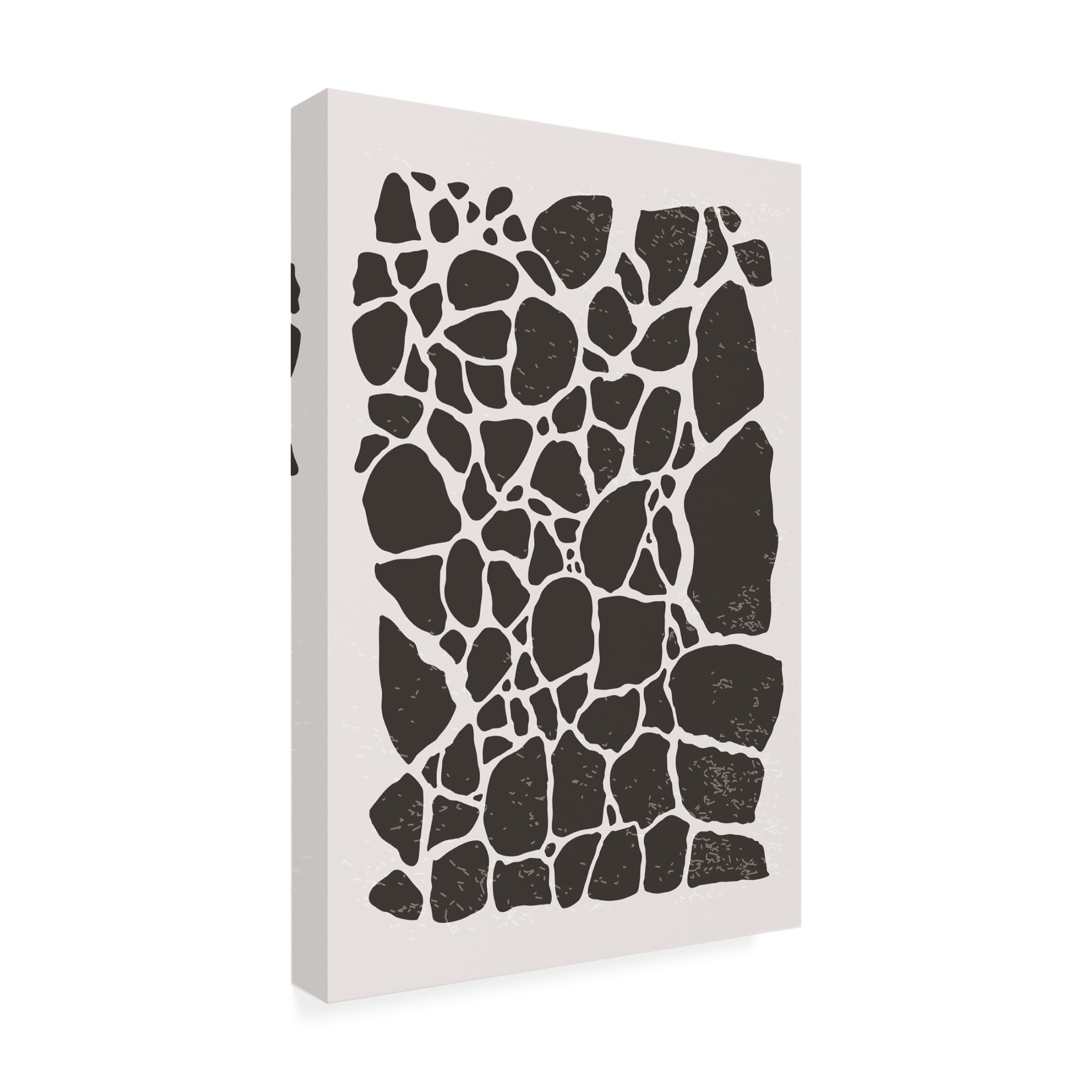 Trademark Fine Art jay stanley Black Abstract Collection 2 Canvas Wall Art