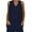Navy, variant on Bovxnpu Summer Casual Outfits For Women, 2 Piece Lounge Sets, Women's Summer Loose Casual Two-piece Suit With Pocket Print Sleeveless Tank Set S