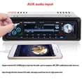 thumbnail image 4 of Single 1 Din Digital Media Car Stereo Radio Bluetooth Audio and Calling, Support MP3 WMA WAV Aux Input/USB/TF MP3 Player with Remote Control, 4 of 15
