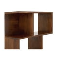 thumbnail image 5 of DecMode 32" x 61" Brown Wood 3-Tier Shelving Unit with Open Frame Design, 1-Piece, 5 of 11