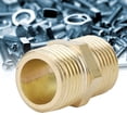 thumbnail image 4 of Conector adaptador de accesorios de tubería de Latón ZHCH G1/2' 5 piezas, 4 of 5