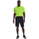 thumbnail image 4 of Polo de golf Under Armour Tech Lime Surge, negro, pequeño y alto, 4 of 6
