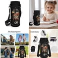 thumbnail image 5 of Yspwyqan Backpack Set for Kids, USA Flag Bald Eagle Kids Backpack Matching Lunch Box Set, Lightweight Fits 14 Inch Laptop, Large Capacity Schoolbag with Water Bottle Bag for Ages 8-15, 5 of 7