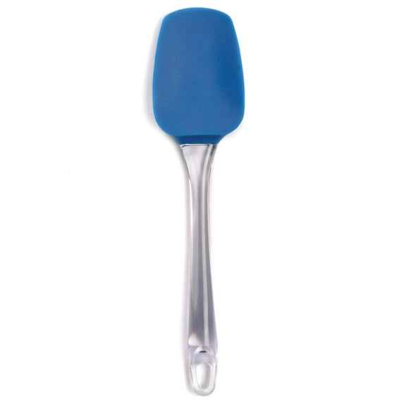 Norpro Large Silicone Mixing Spreading Stirring Spatula In Blue Dishwasher Safe