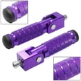 thumbnail image 2 of Reposapiés plegables para motocicleta VUOZIP M8 de aluminio morado, 2 of 7