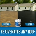 thumbnail image 6 of Liquid Butyl Rubber One Gallon White Roof Coating Sealant for Residential and Commercial Roofs | Fix Roof Leaks Over 25 yr. History 50 SQ FT Per Gallon, 6 of 6