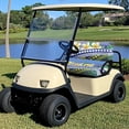 thumbnail image 2 of HUIACONG Sea Star Swirl Golf Cart Accessories Universal Fit for Club Car 2-Seat Golf Cart, 2-Person Universal Fit Breathable Golf Cart Seat Covers 2 Piece Easy to Install, 2 of 7