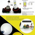 thumbnail image 4 of 2x White 100W LED Fog Light High Beam For Subaru WRX STI Legacy Impreza Forester, 4 of 8