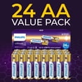thumbnail image 2 of Batería de litio PHILIPS AA 1,5 V L91, paquete de 24 unidades, no recargable, 2 of 7