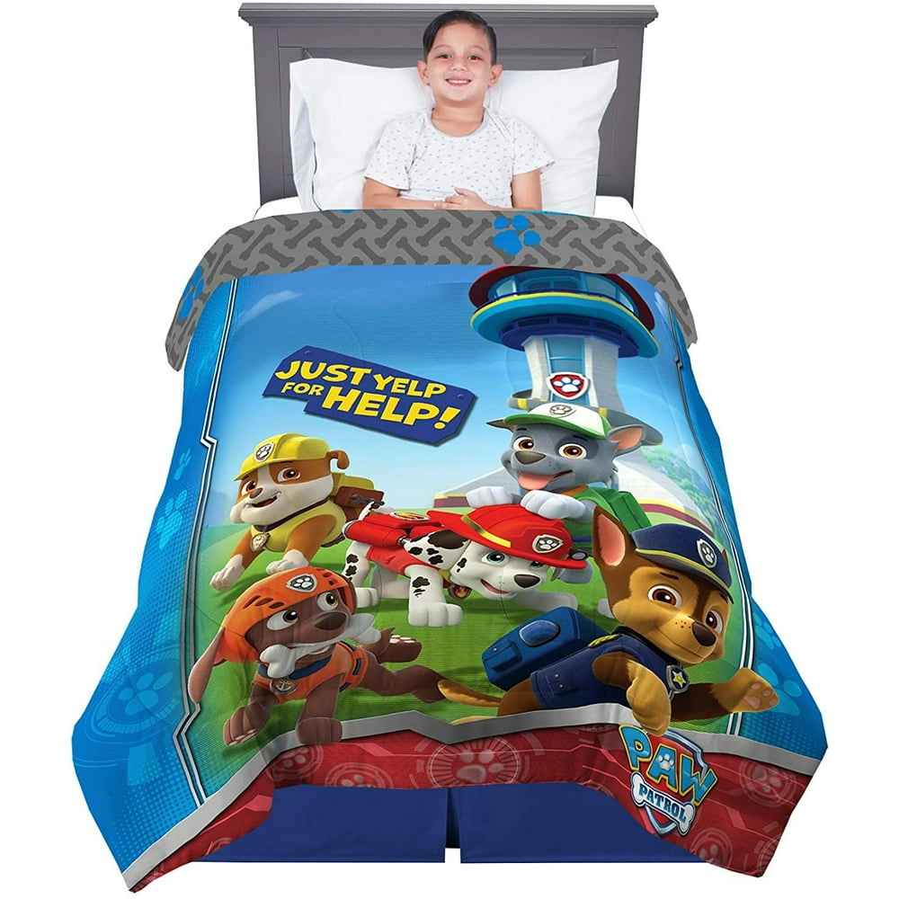 walmart paw patrol twin bedding