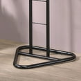 thumbnail image 3 of Kings Brand Furniture Metal Clothing Valet Stand Suit Rack with Hanger & Bar, Black, 3 of 5