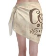thumbnail image 2 of Kll Coffee Time Print Women'S Sarong Coverups Short Bathing Suit Wrap Skirt Beach Wrap Swimsuit Cover Ups, 2 of 7