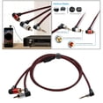 thumbnail image 4 of Cable divisor de sonido auxiliar de 3,5mm a 2 RCA estéreo perfecl 1 metro, 4 of 8