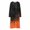 Black, variant on Women's Plus Halloween Maxi Nightgown Fall Crewneck Long Sleeve Printed Casual Loose Fit Pajamas Sleep Dresses M-3XL
