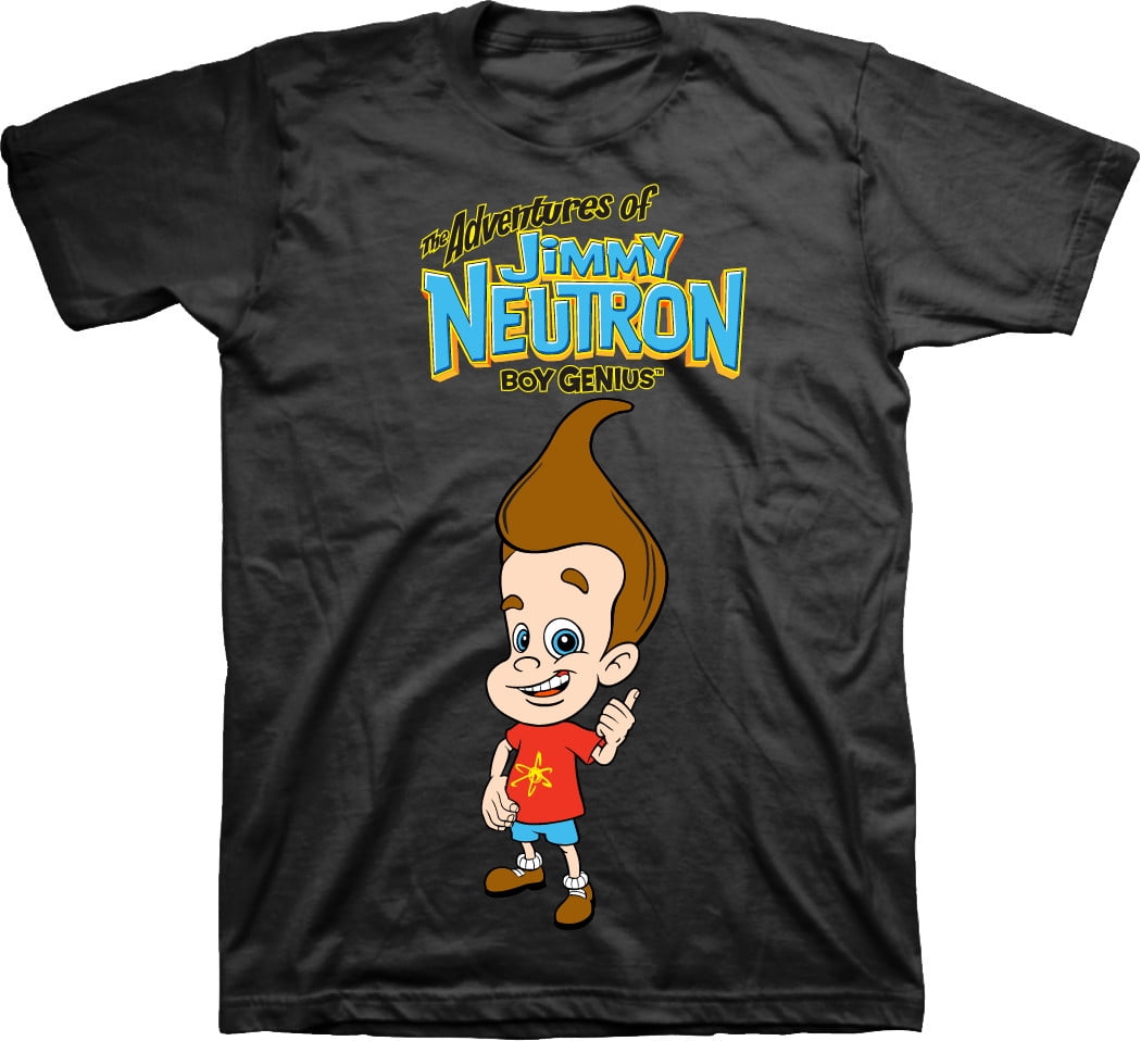 Mens Nickelodeon Jimmy Neutron Shirt - The Adventures of Jimmy Neutron Boy  Genius tee - Classic Nick Graphic T-Shirt (Athletic Navy, Small) -  Walmart.com