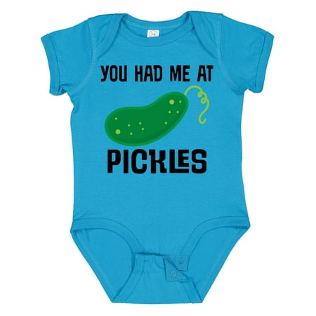 

Inktastic You Had Me at Pickles Gift Baby Boy or Baby Girl Bodysuit