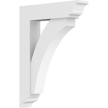 

3 W x 18 D x 24 H Standard Thorton Architectural Grade PVC Bracket with Traditional Ends