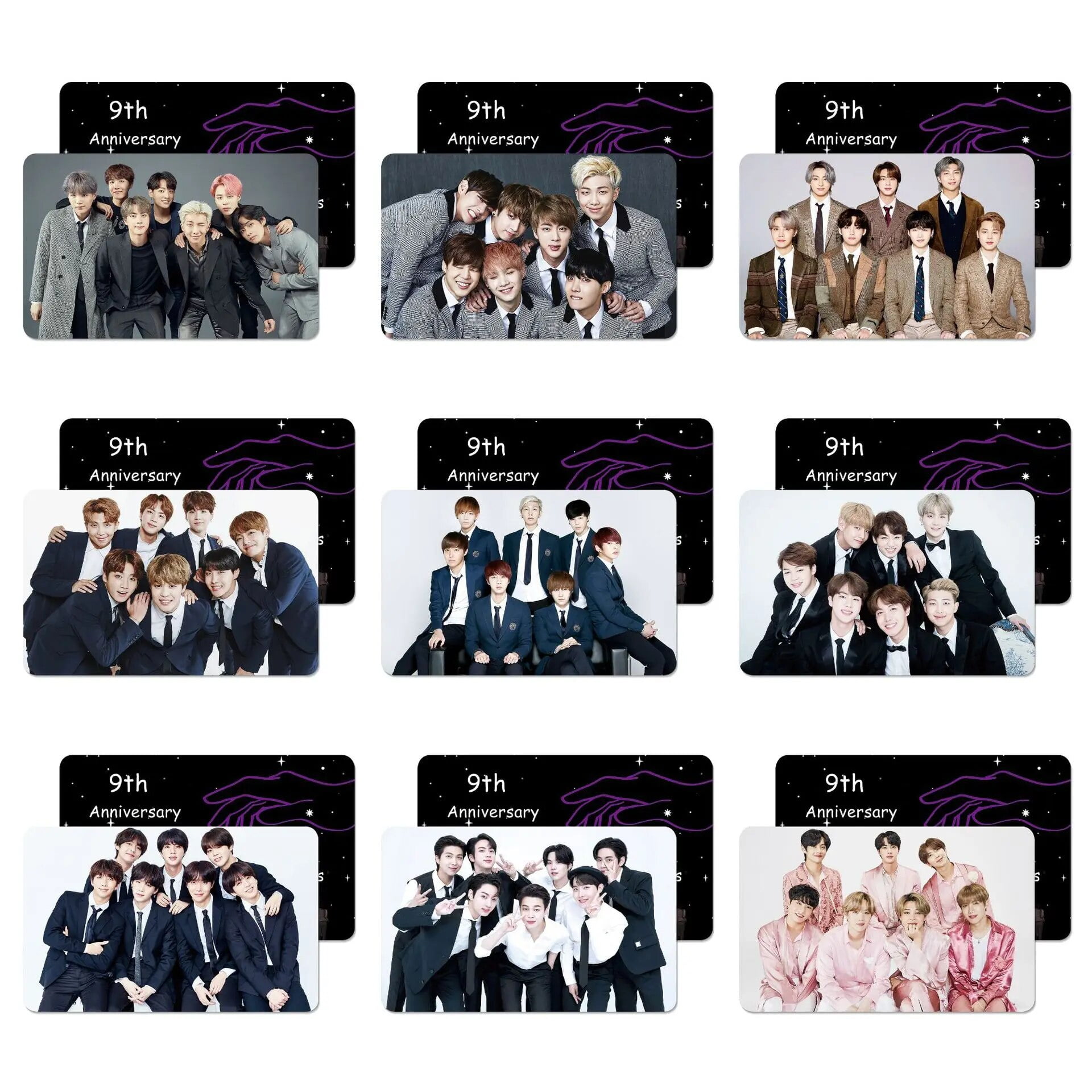 Kpop 55pcs TOMORROW X TOGETHER Photo Cards TXT Sweet New