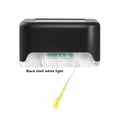 thumbnail image 4 of Monstrate 1/4/8/16 Uds LED lámpara Solar camino escalera exterior impermeable luz de pared jardín paisaje paso cubierta luces balcón valla luces solares Jardín y Patio LED blanco con carcasa negra Monstrate HA005403-02B, 4 of 6