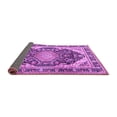 thumbnail image 2 of Ahgly Company Indoor Round Persian Purple Traditional Area Rugs, 6' Round, 2 of 4
