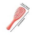 thumbnail image 3 of Lume Wear Long Handle Scalp Massager Brush A Soft Silicone Shower Brush for Hair and Coat Cleaning and Relaxation Wet and Dry Use for Women Men and Pet, 3 of 7
