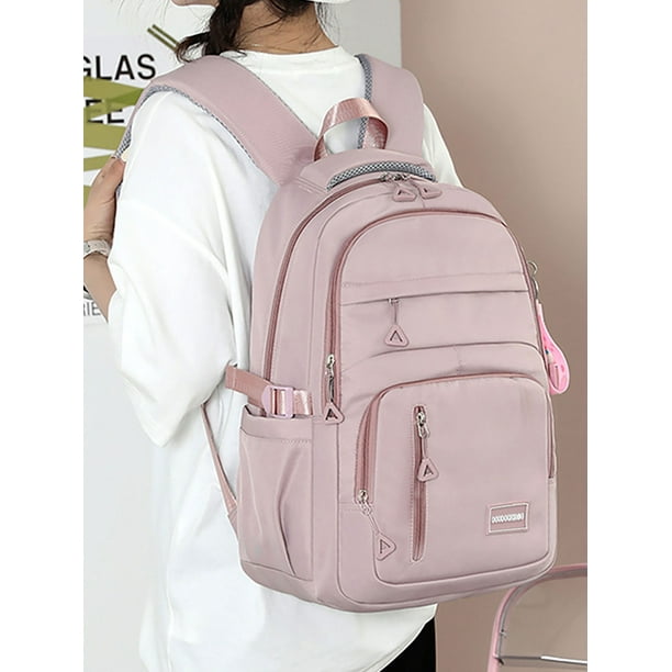Hot pink backpack purse hotsell
