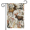 Multicolor 1, variant on ADECORIVY Flower Crane Welcome Garden Flag 12x18 Inch Double Sided Outside Porch Yard Decoration Floral Bird Outdoor Flag