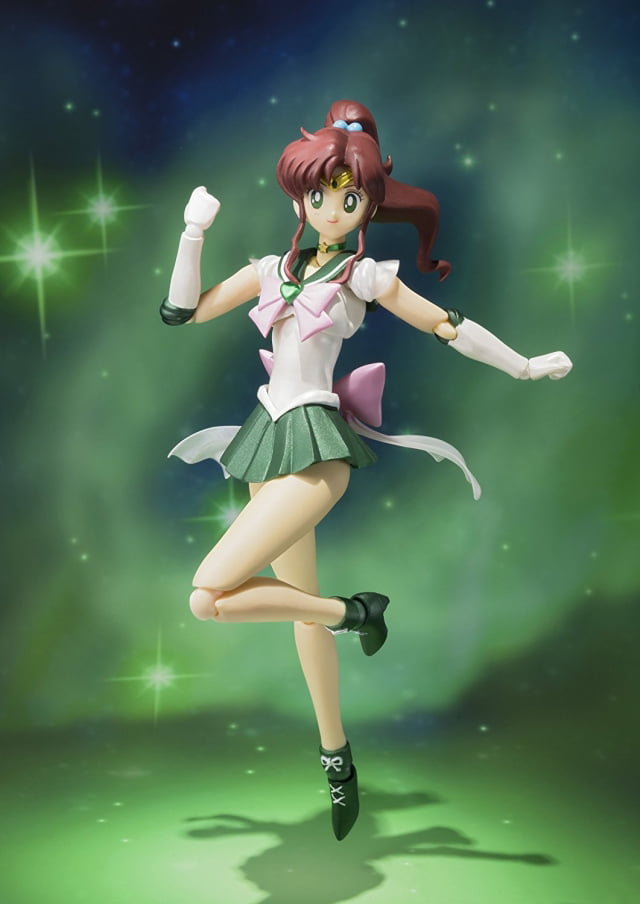 Bandai Tamashii Nations S.H Figuarts Sailor Jupiter Sailor Moon Action Figure for sale online 