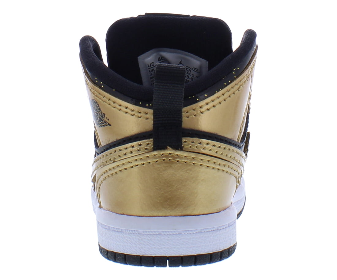 black and gold jordan 1 size 6