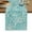 Turquoise, variant on Blue Coral Coastal Table Runner, Ocean Nautical Seaside Beach Washable Cotton Linen Table Runners 36 Inches Long, Dresser Scarf Runner for Nightstand/End Tables/Round Tables 13''x36''