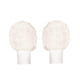 thumbnail image 1 of Guantes de entrenamiento de golf de invierno, medio guantes, decorativos, modernos, gruesos y ligeros. Blanco, 1 of 7