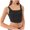 Black, variant on Bmisegm Women's Yoga Stretch U Back Tank Top Fitness Vest for Workout Women's Vests Dark Blue S