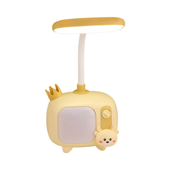 Cute Deer Bunny Table Lamp Cartoon Animal Learning Eye Protection Night Light Teens Girls Boys Gift