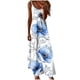 thumbnail image 3 of TaTaai Womens Fashion Floral Print Round Neck Sleeveless Maxi Dress Soft Breathable Lightweight Material Casual Daily Holiday Party Outfits Gift, 3 of 5