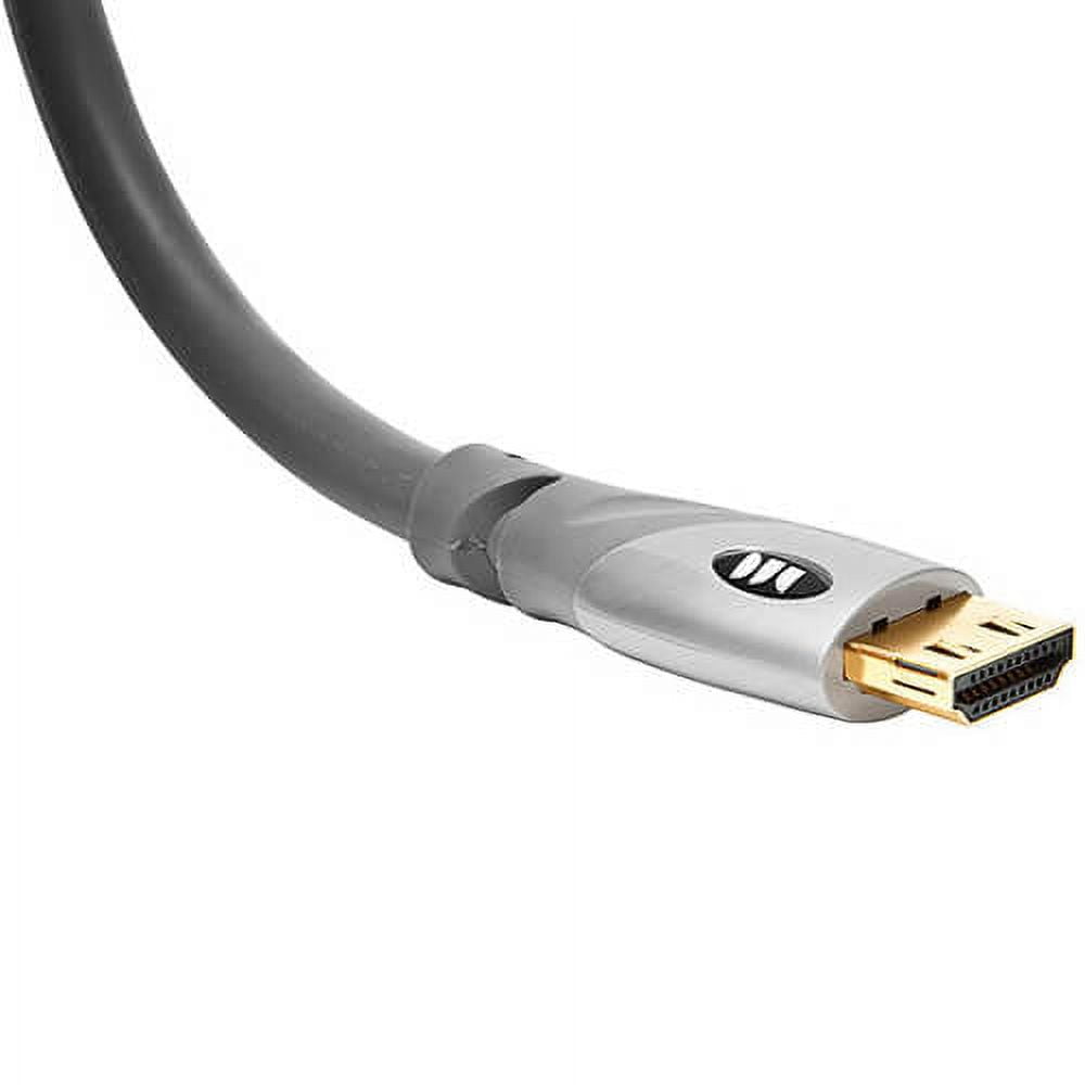 Monster MCGLDUHD8 8 Ft. Gold Advanced High Speed HDMI Cable + Ethernet
