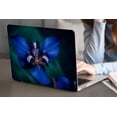 thumbnail image 1 of KSK KAISHEK Hard Case Cover Compatible MacBook Air 13 inchs with Retina Display and Touch ID USB Type-C + Black Keyboard Cover Model: A2337 m1 A2179 A1932 (Flower 0778), 1 of 5