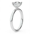 thumbnail image 3 of IGI Certified 1 Carat Radiant Shape Lab Grown Diamond Engagement Ring | 14K White Gold | Solitaire Diamond Ring | FG-VS1-VS2 Quality Friendly Diamonds, 3 of 5